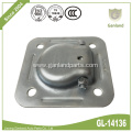 Steel Square Recessed Pan Fitting With D Ring